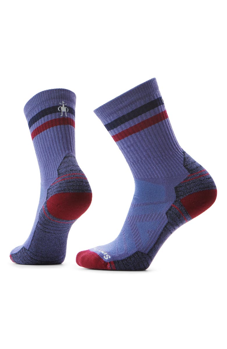 Smartwool Hike Light Cushion Crew Socks, Main, color, Nightfall Blue