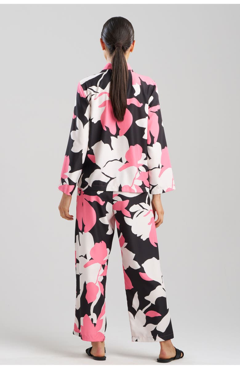 Natori NIWASHI Notch PJ Set, Alternate, color, Pink/Black