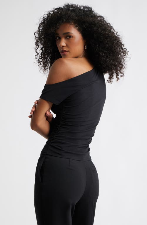 Open Edit Ruched Off The Shoulder T-shirt