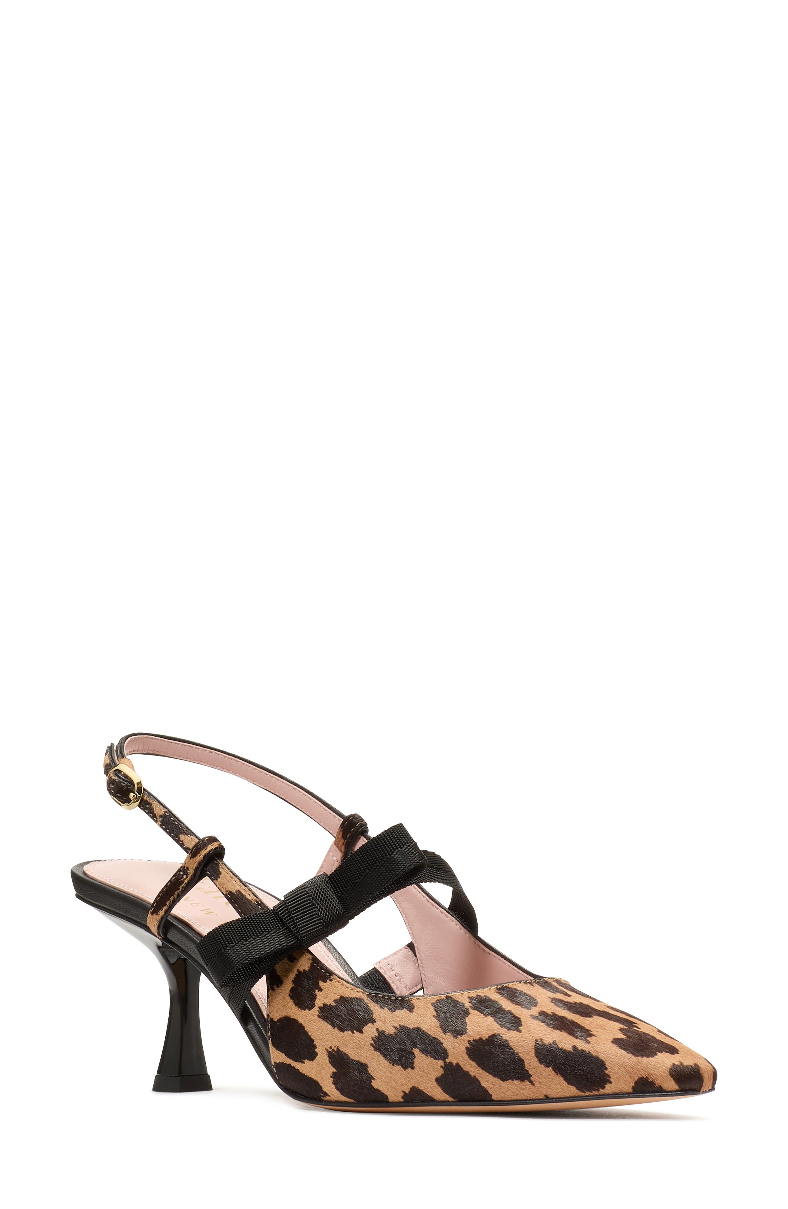 Kate Spade New York maritza genuine calf hair pointed toe pump, Main, color, Tan Multi