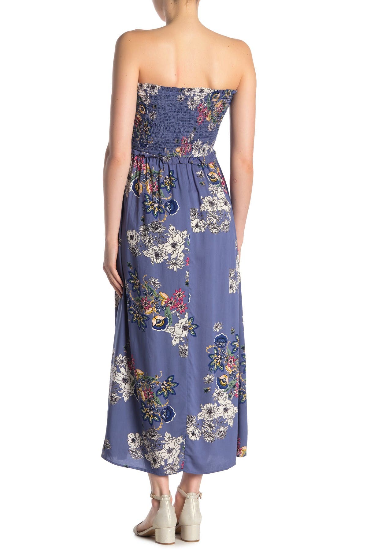 Angie Floral Smocked Bodice Maxi Dress (Women) | Nordstromrack