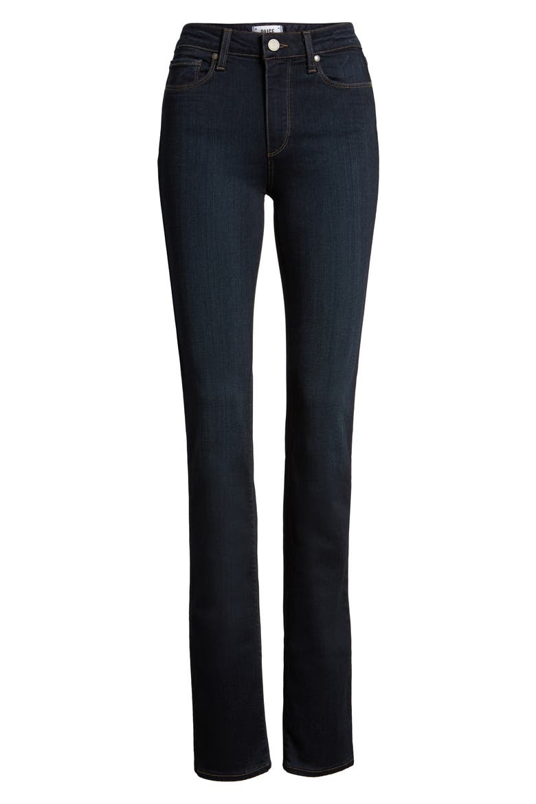 Transcend - Hoxton High Waist Straight Jeans, Main, color, MONA