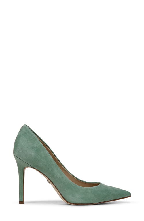 Sam Edelman Hazel Pointed Toe Pump In Green Garden