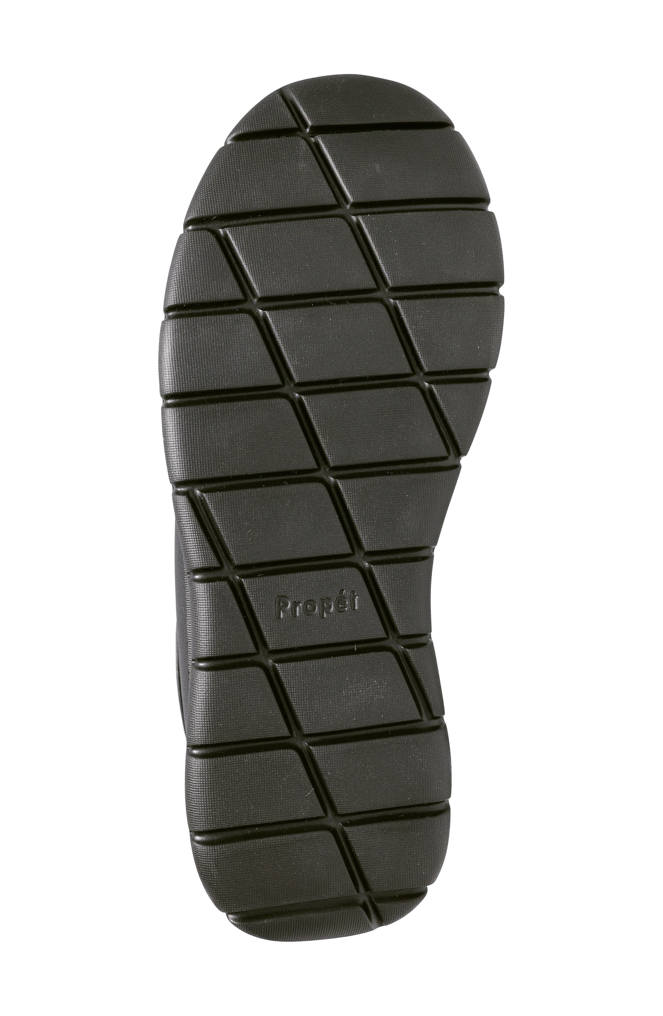 Propét Stella Lace-Up Sneaker, Alternate, color, Black