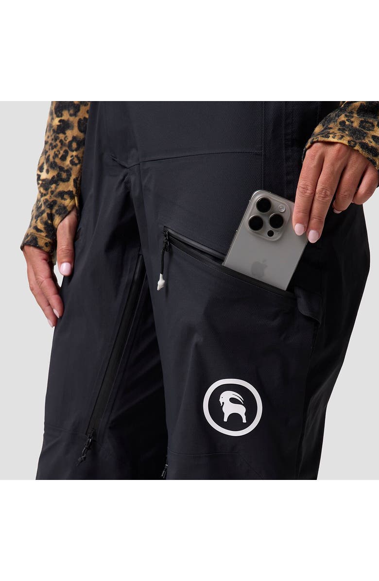 Backcountry Cottonwoods Lt Xpore 3L Bibs - Women
s, Alternate, color, Black