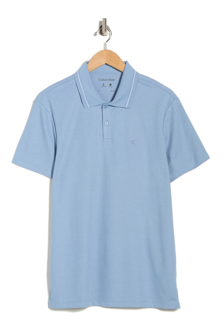 Classic Tech Polo, Alternate, color, FADED DENIM