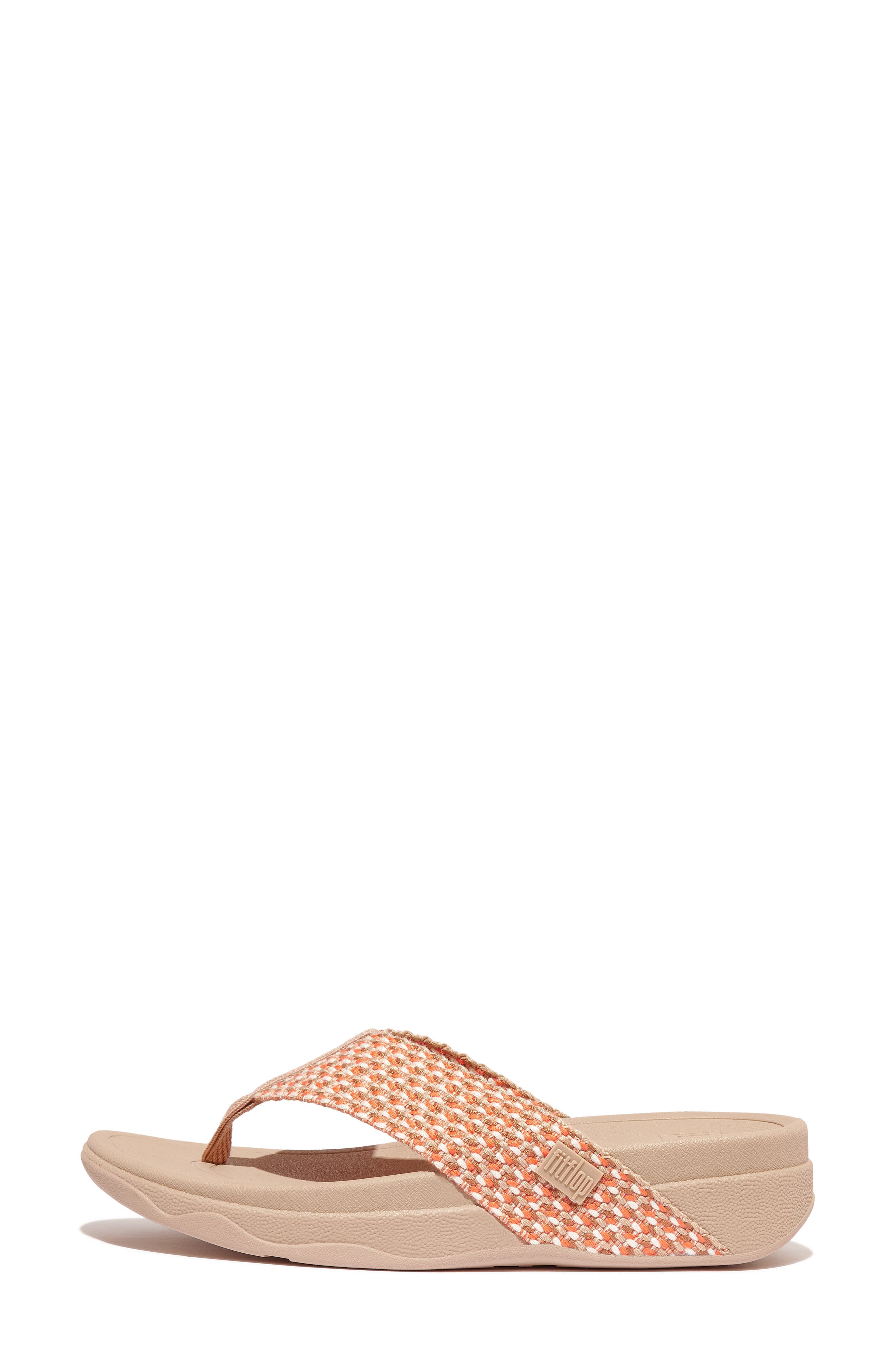 Surfa Flip Flop, Alternate, color, LATTE BEIGE MIX