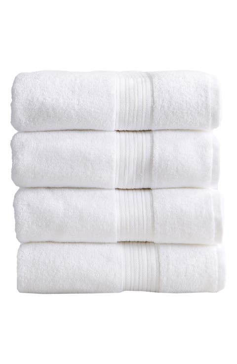 Quick-Dry Cotton 4-Pack Bath Towel Set