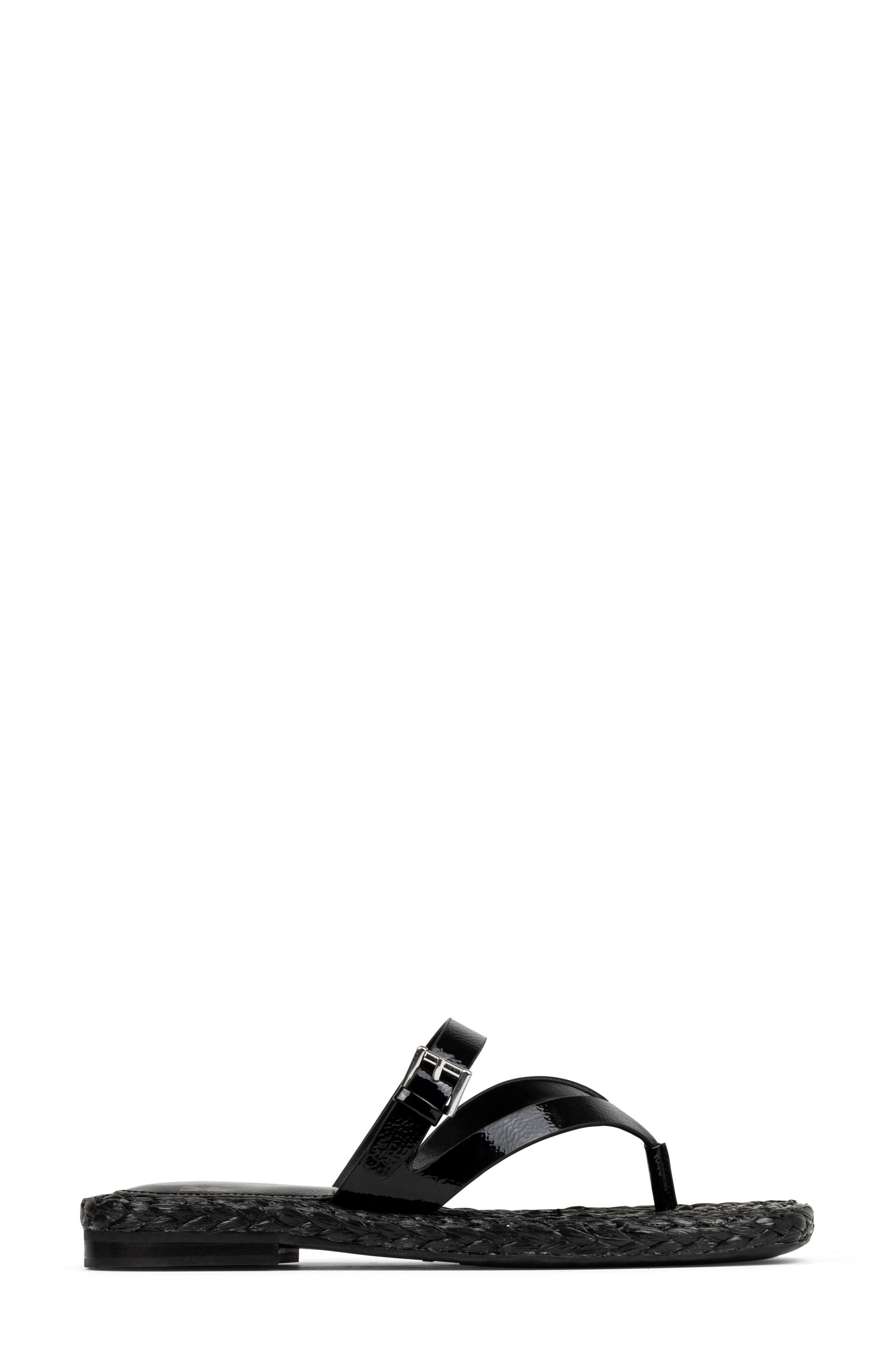 Donald Pliner Thong Sandal, Alternate, color, Black