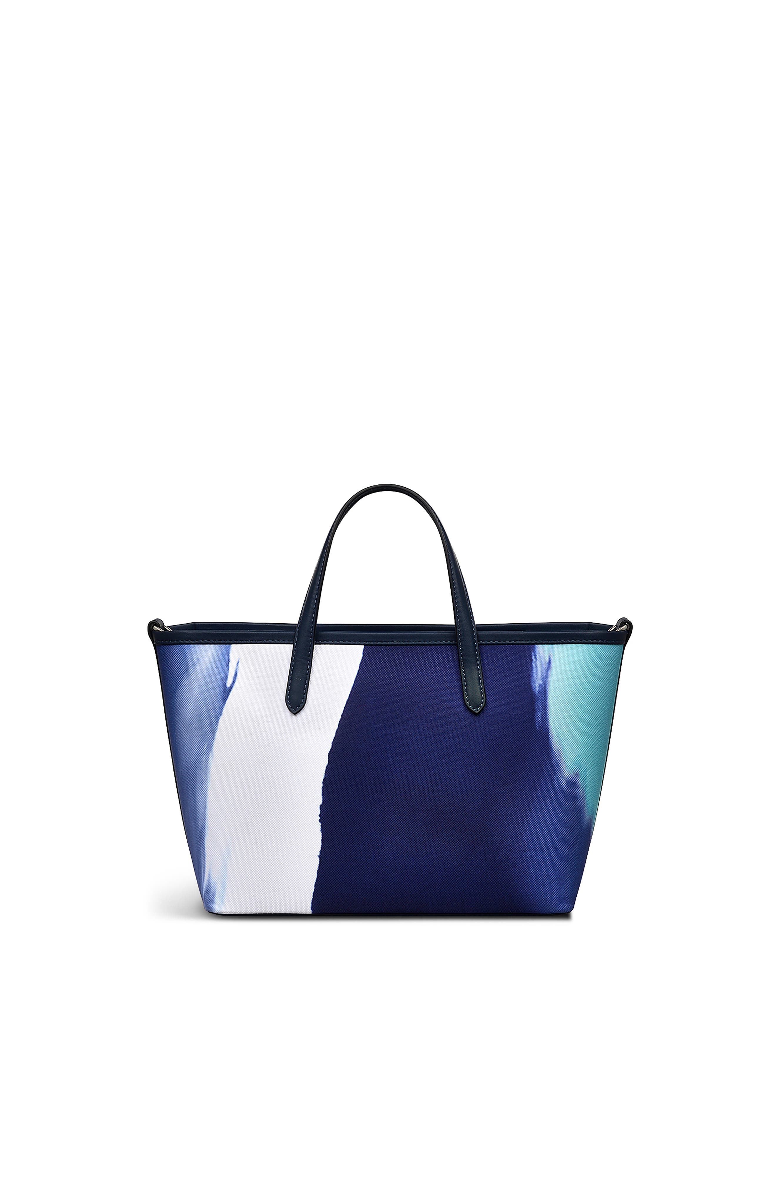 Radley Southwell Gardens - Stripe Medium Open Top Satchel Bag, Alternate, color, Ink