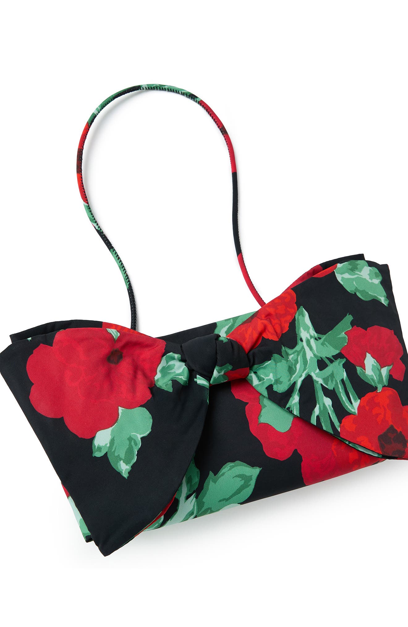 Loeffler Randall Valerie Bow Clutch, Alternate, color, 