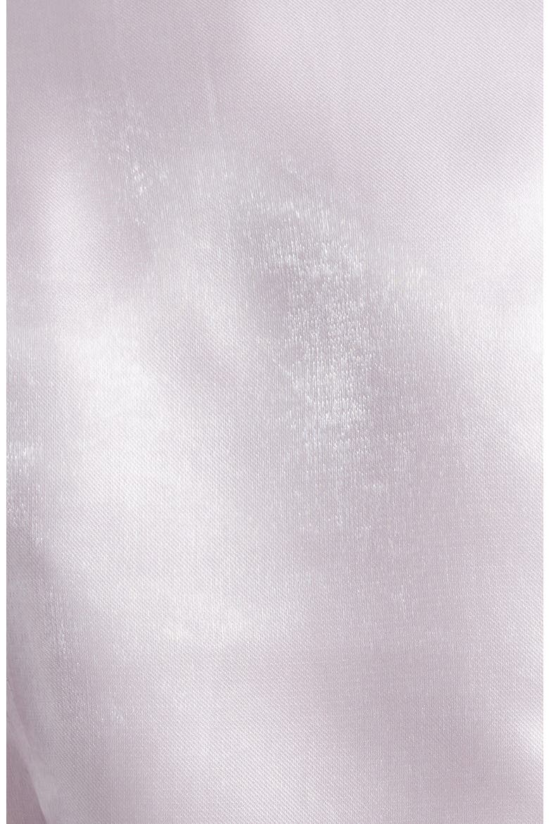 Satin Biker Jacket, Alternate, color, LILAC SNOW