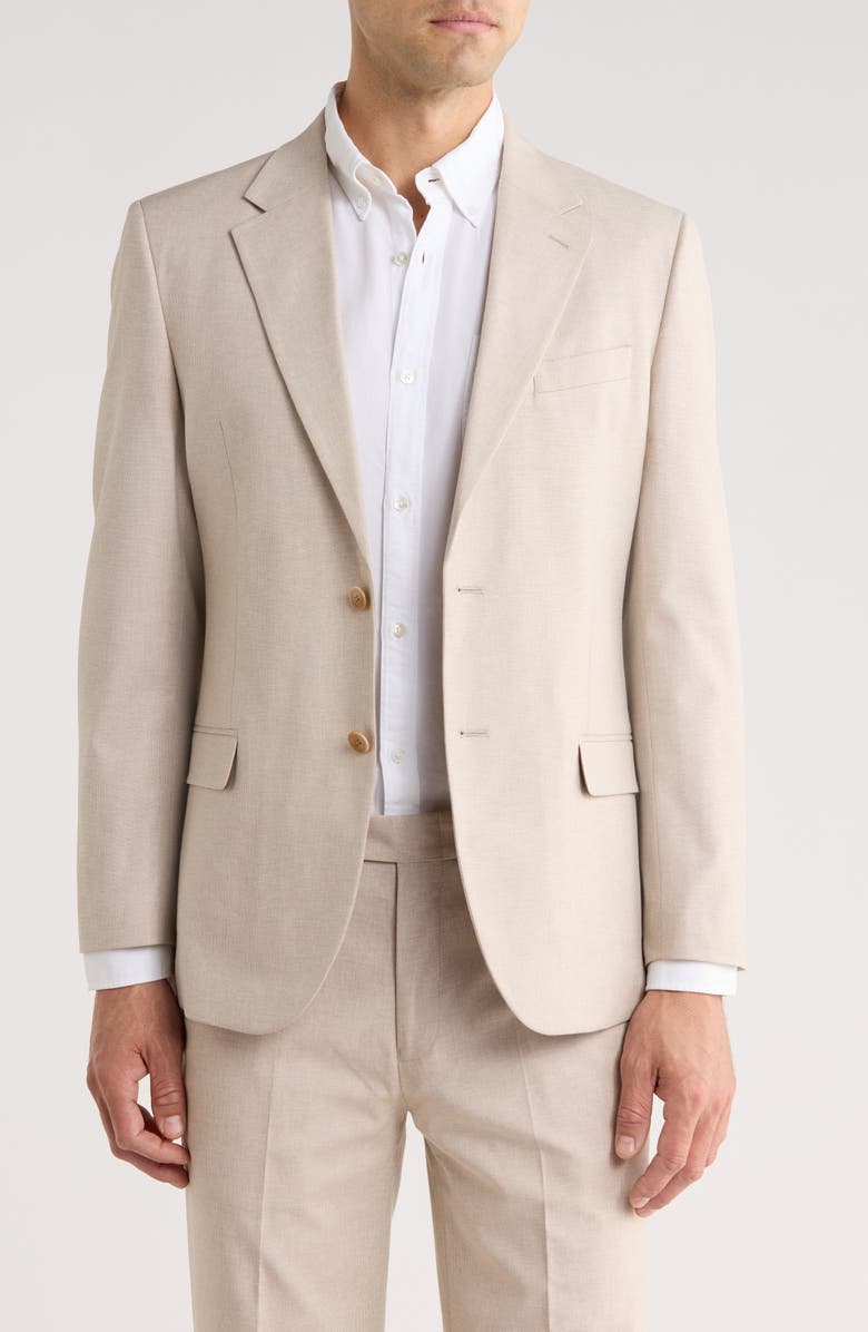 Nautica Sport Coat, Main, color, Tan