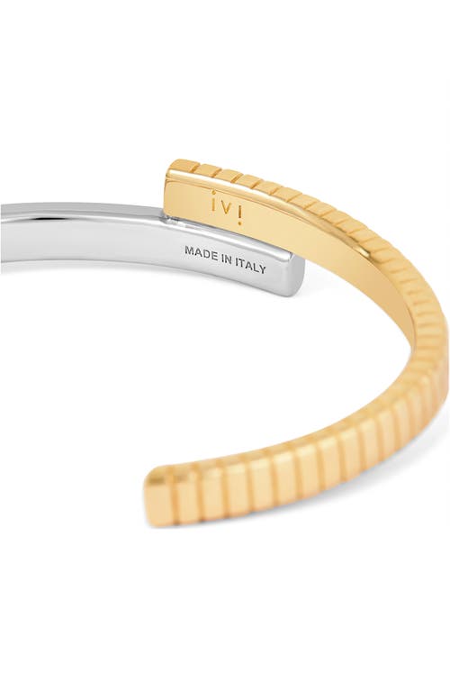 Ivi Los Angeles Joia Twist Cuff Bracelet In Yellow Gold