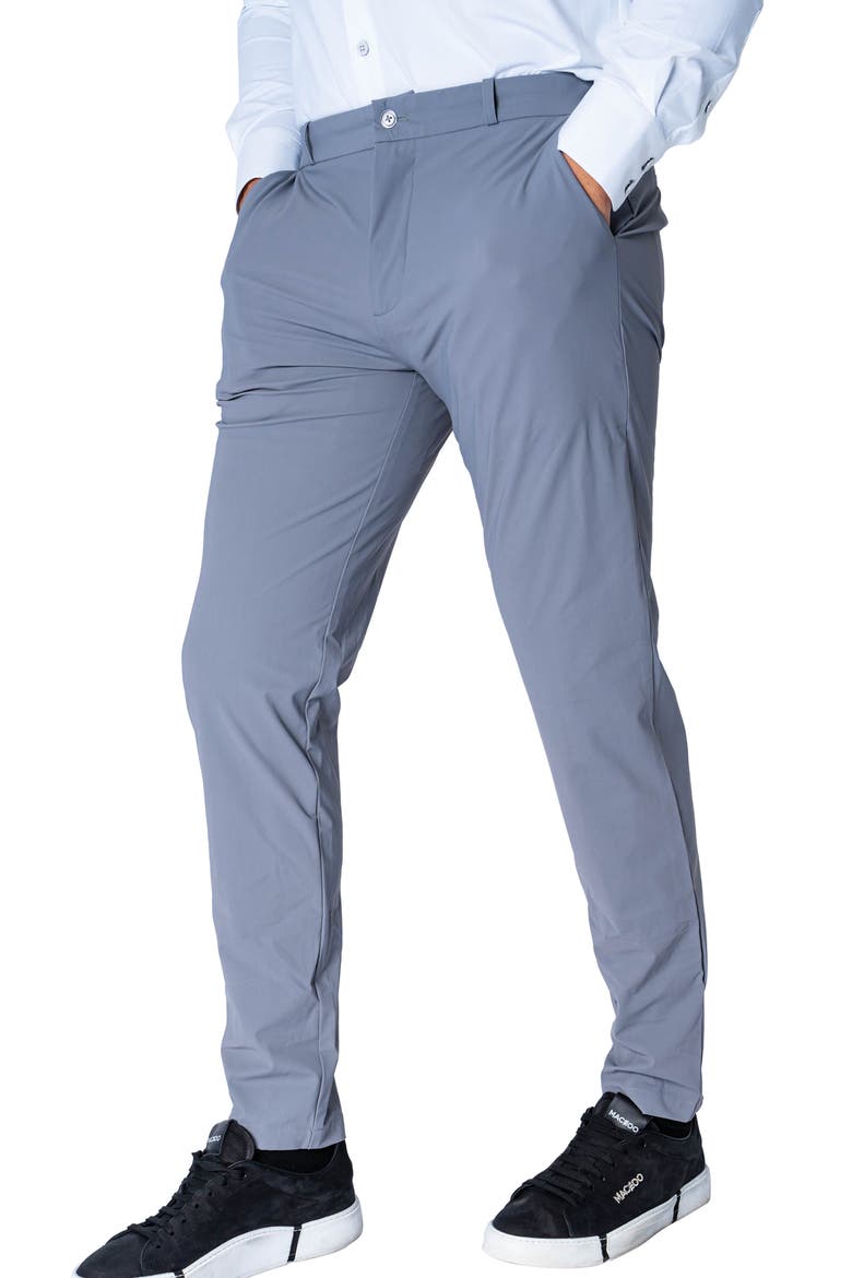 Slim Fit Stretch Pants, Alternate, color, GREY