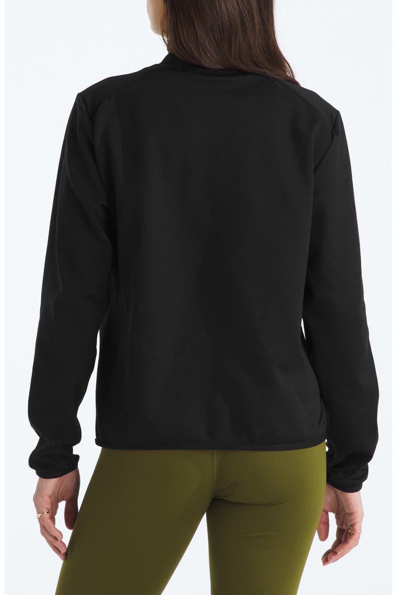 Performance Fleece Half-Zip Pullover, Alternate, color, TNF BLACK