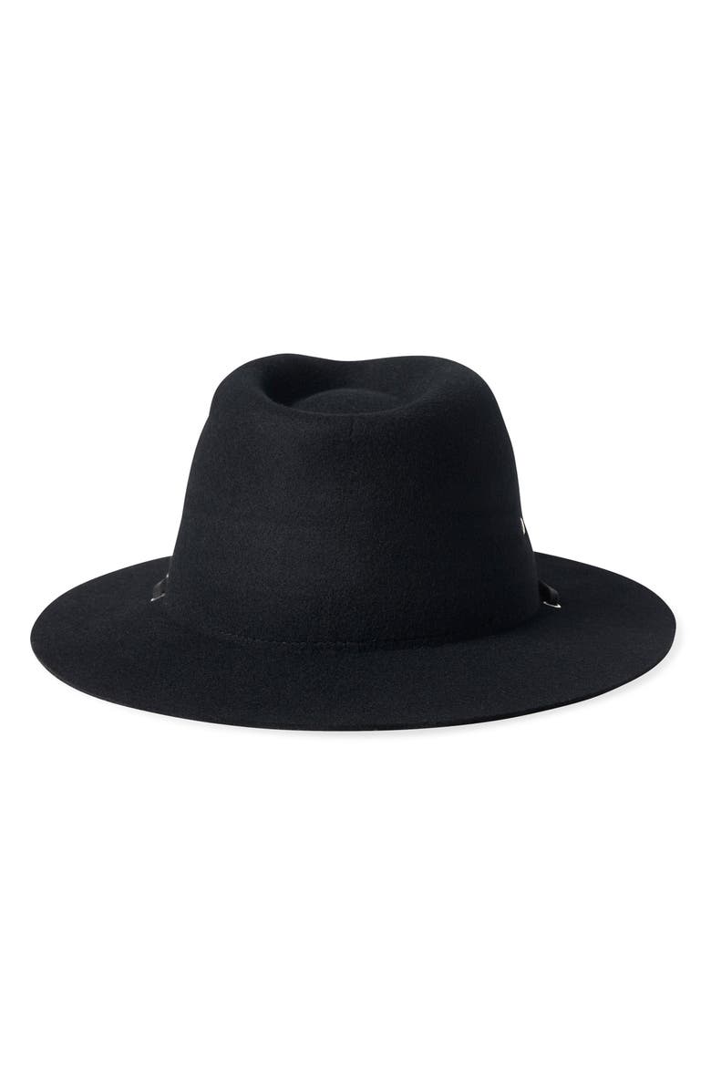 Brixton Wesley Wool Felt Fedora, Alternate, color, 