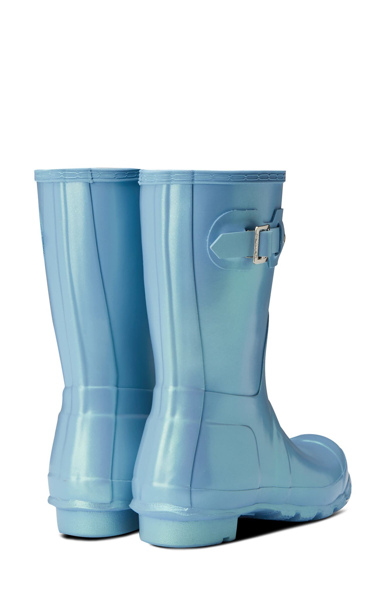 Original Short Nebula Rain Boot, Alternate, color, BLUE THISTLE