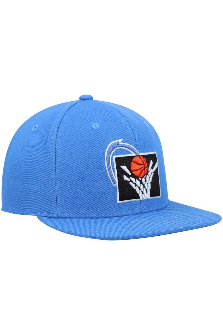 Men's Mitchell & Ness Blue Cleveland Cavaliers Hardwood Classics Team Ground 2.0 Snapback Hat, Alternate, color, Blue
