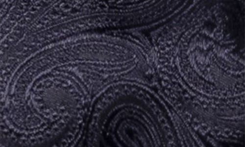 Eton Paisley Jacquard Silk Bow Tie In Blue