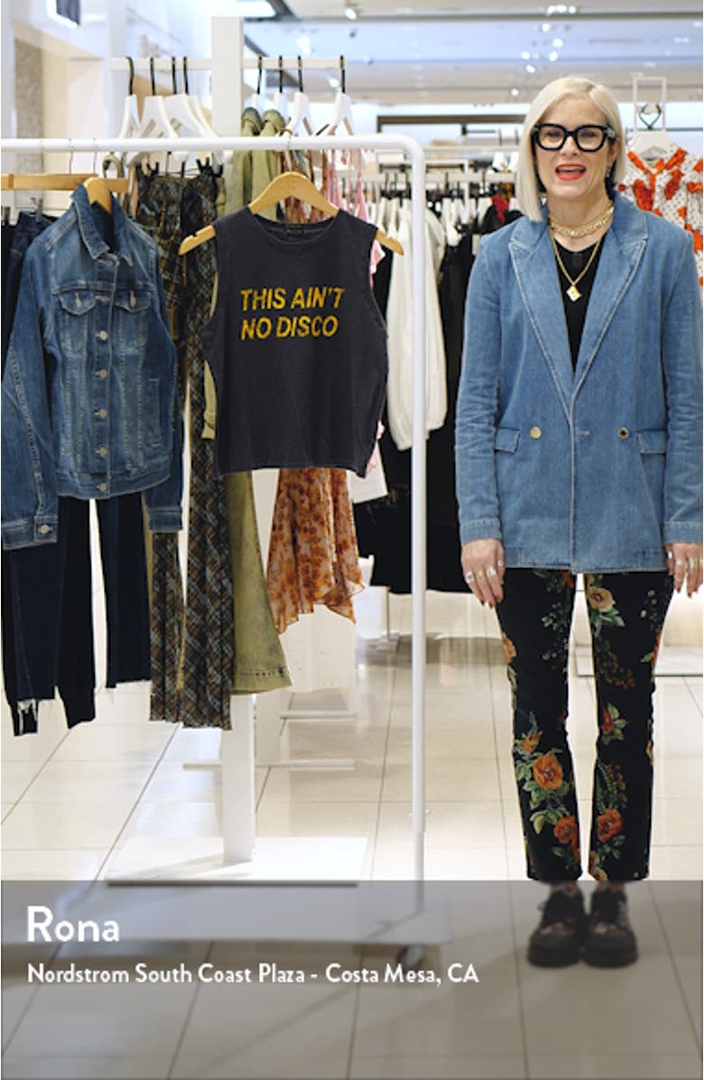 The Strong & Silent Type Cotton Graphic Tank, sales video thumbnail