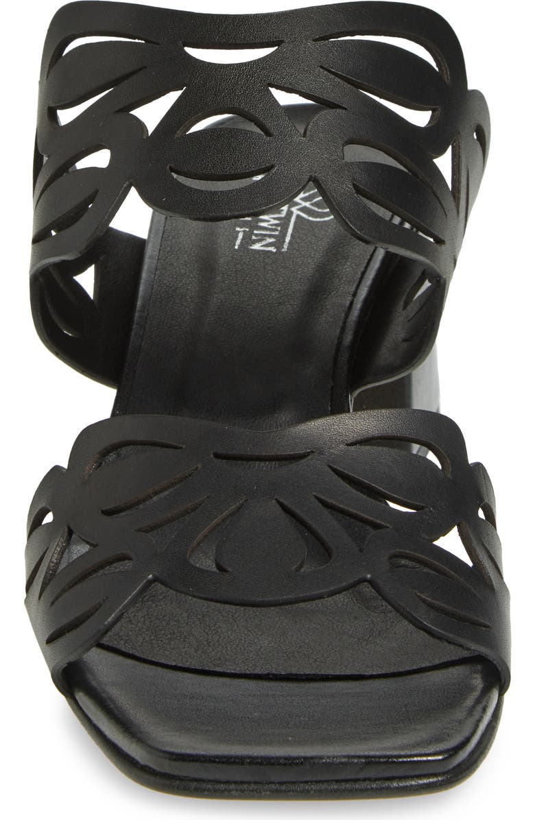 2 Twin Hearts Laser Cutout Slide Sandal, Alternate, color,