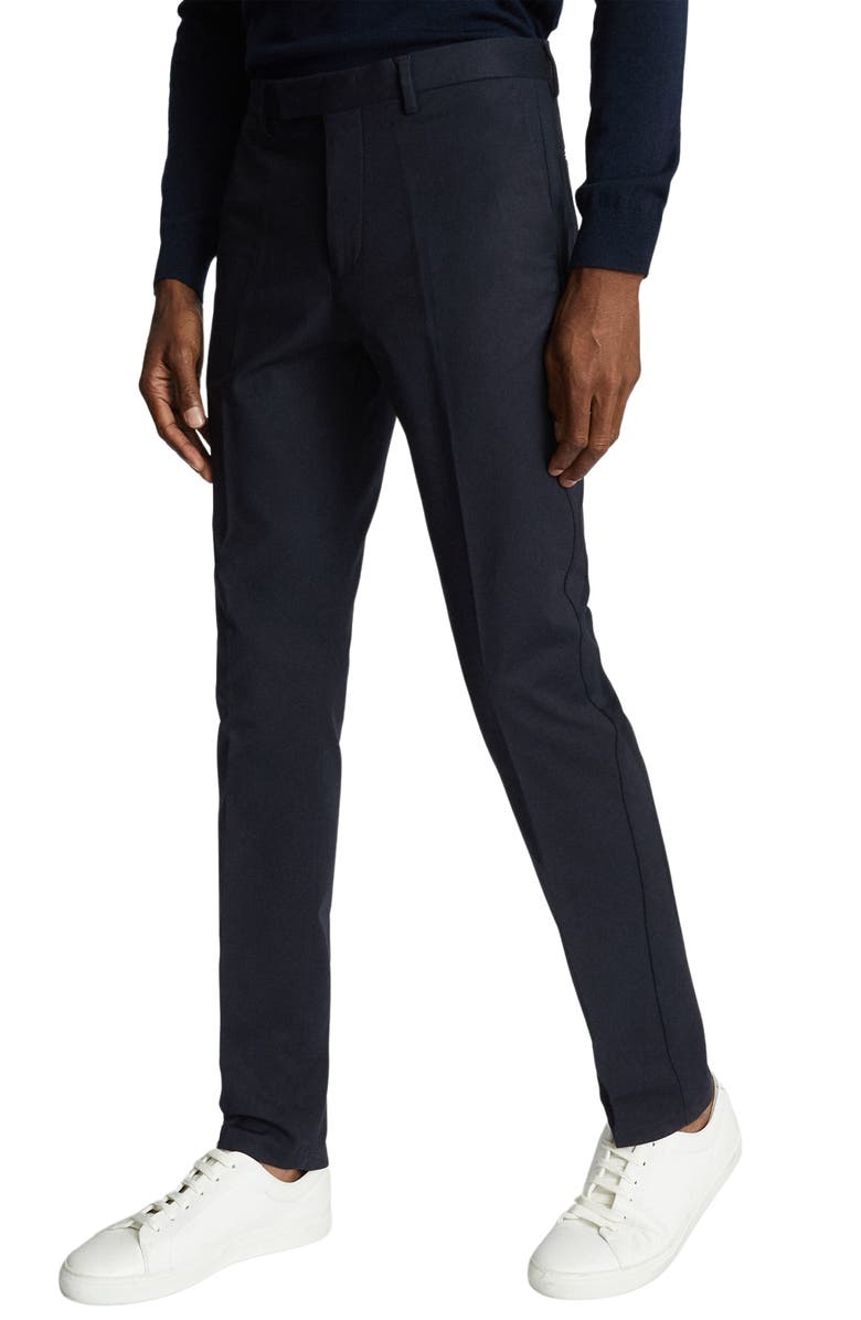 Reiss Eastbury Slim Fit Stretch Cotton Chinos, Alternate, color,