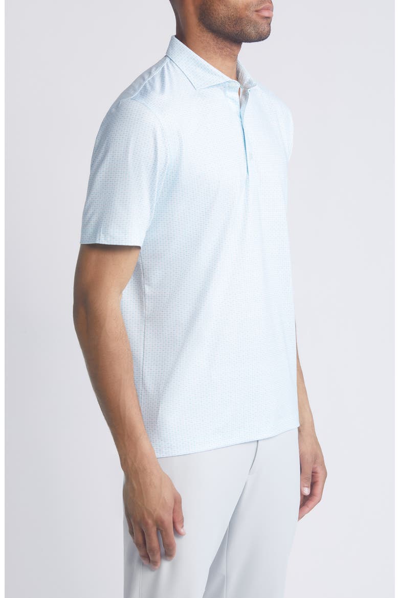 O'Malley Neat PREP-FORMANCE Polo, Alternate, color, RIVIERA