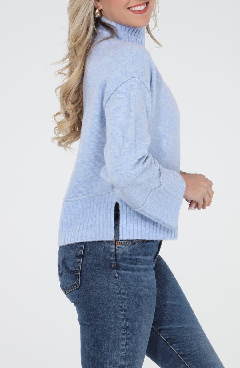 RAIN AND ROSE Turtleneck Sweater, Alternate, color, 