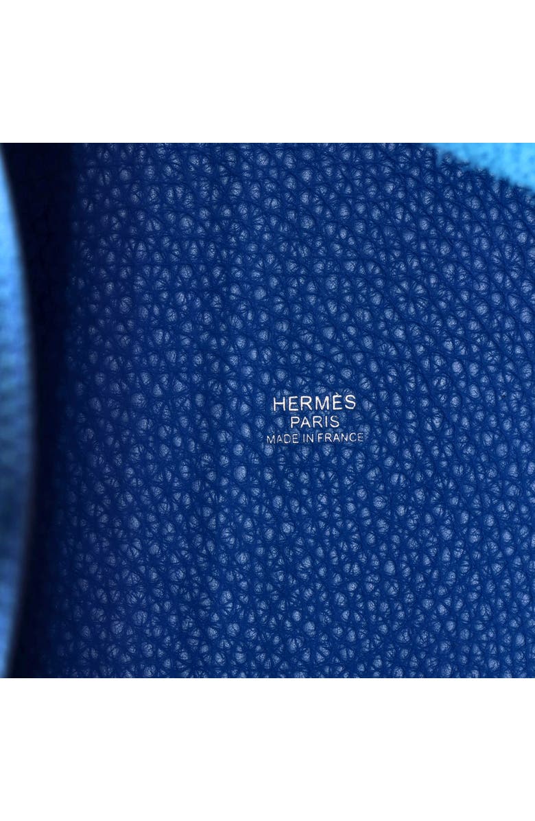 Pre-Owned Hermes Picotin Lock Bag Clemence PM, Alternate, color, Bleu Zanzibar