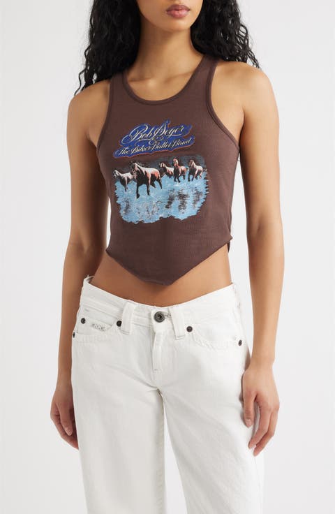 Bob Seger Horses Graphic Tank