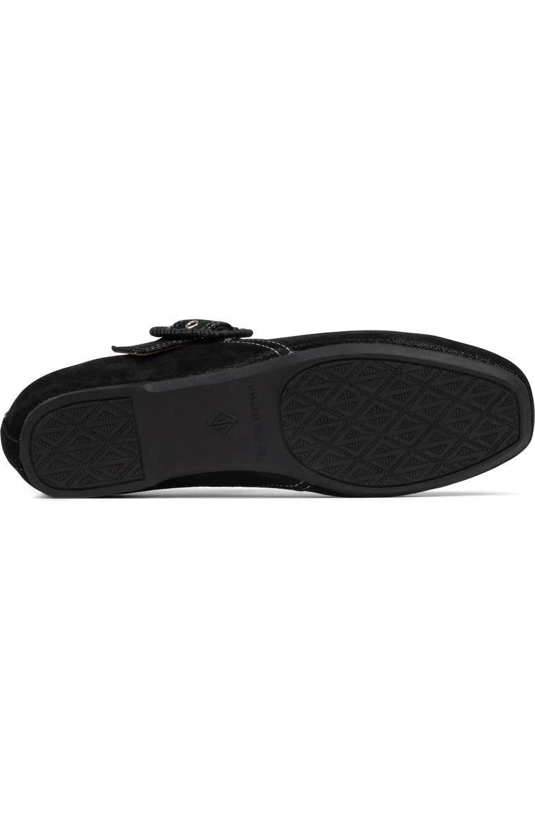 Donald Pliner Lavana Buckle Ballet Flat, Alternate, color, Black