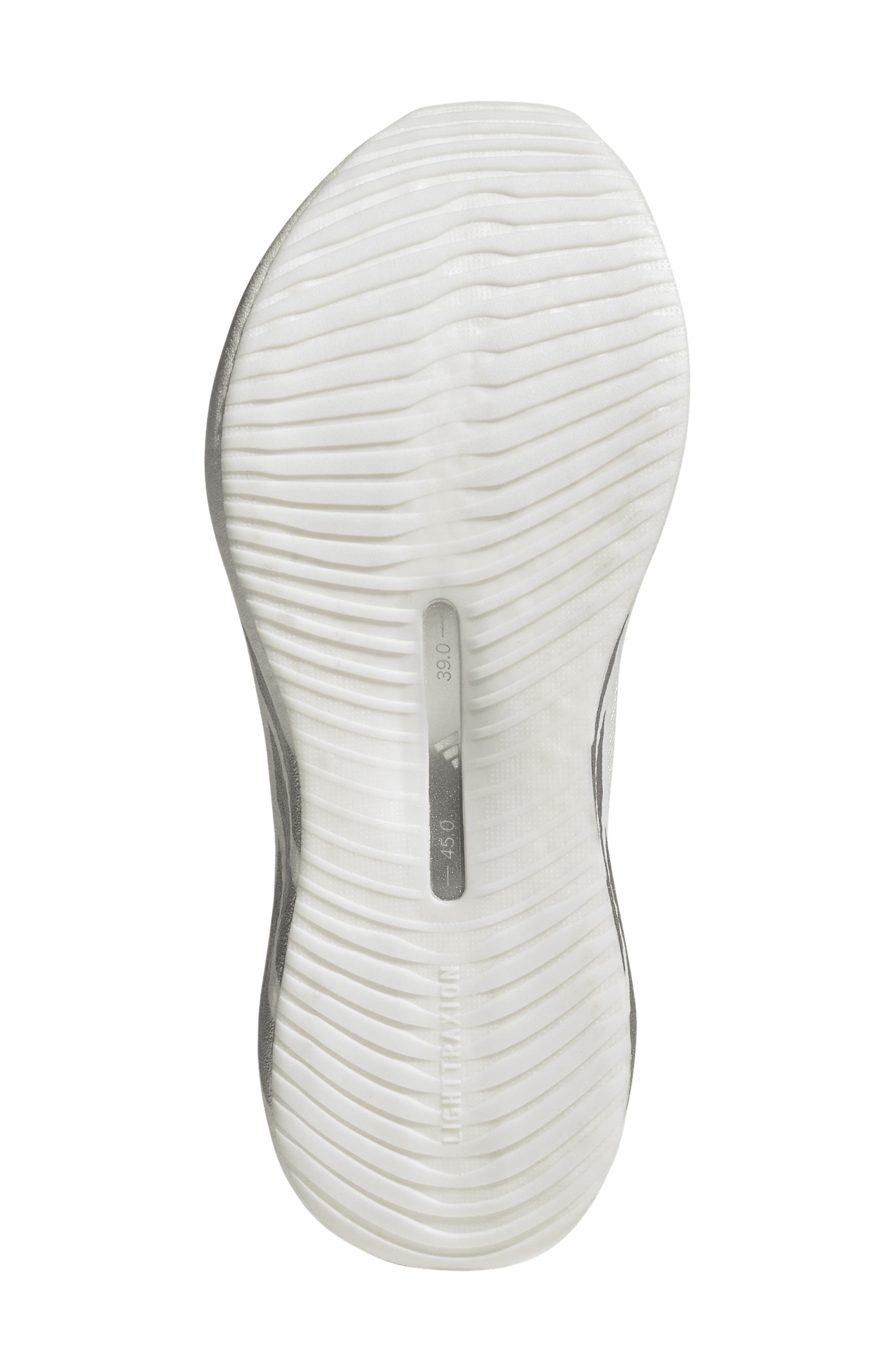 Hyperboost Edge Running Shoe, Alternate, color, WHITE/ SILVER MET./ ZERO MET.
