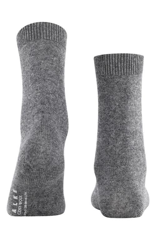 Falke Cashmere & Wool-blend Cozy Socks In Light Grey