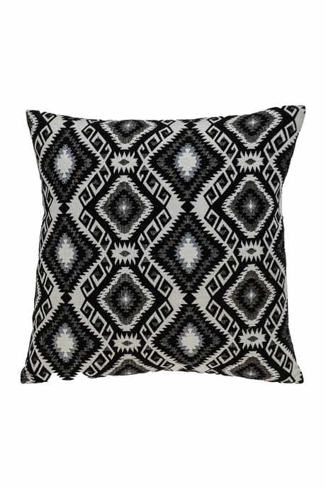 PARKLAND COLLECTION Habib Transitional Black Throw Pillow