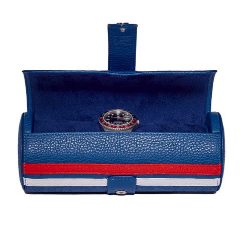 GREENWICH THREE WATCH ROLL