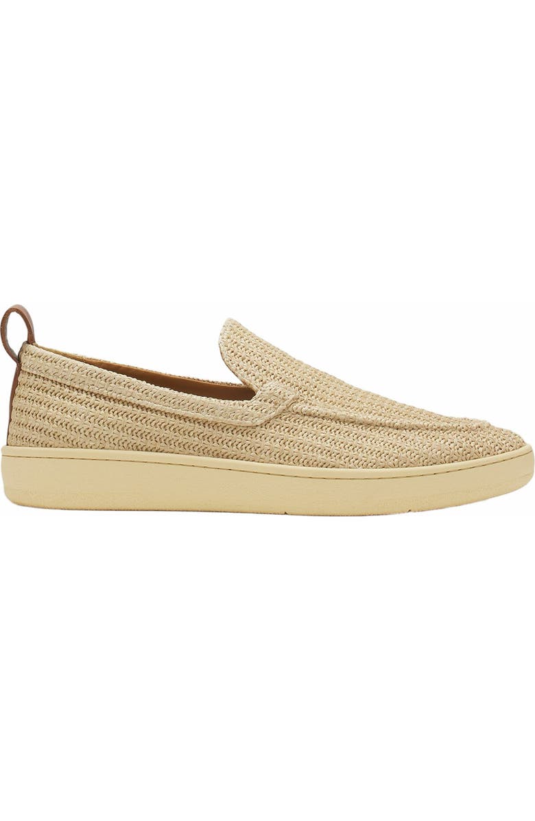 Lanvin Cruiser Raffia Moccasins, Main, color,