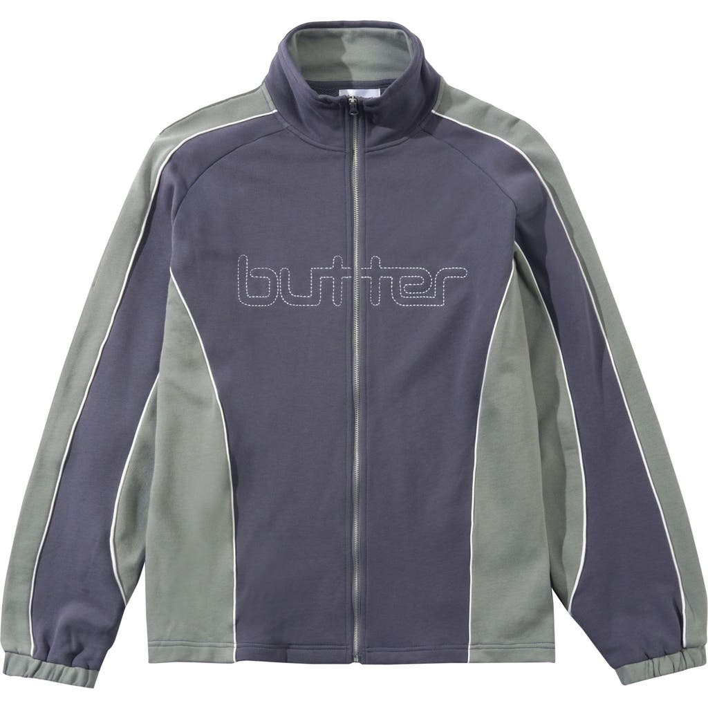 Butter Goods Outline Zip Jacket in Slate /Cool Grey  product