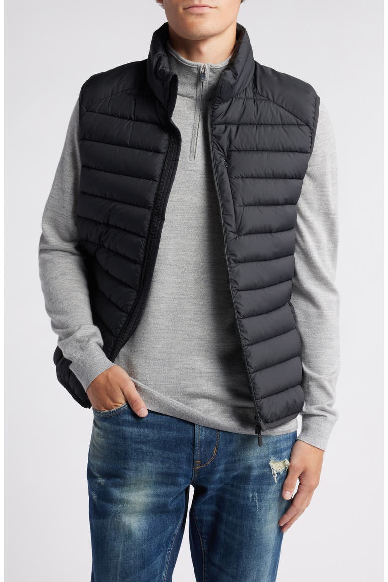 Rhus Quilted Puffer Vest, Main, color, BLACK