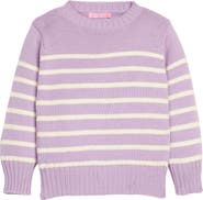 BISBY Kids' Knit Striped Sweater