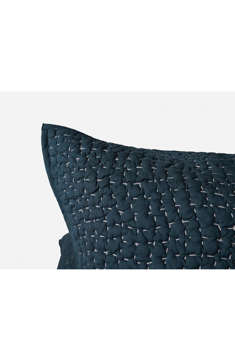 Coyuchi Pebbled Organic Cotton Pillow Sham, Alternate, color,