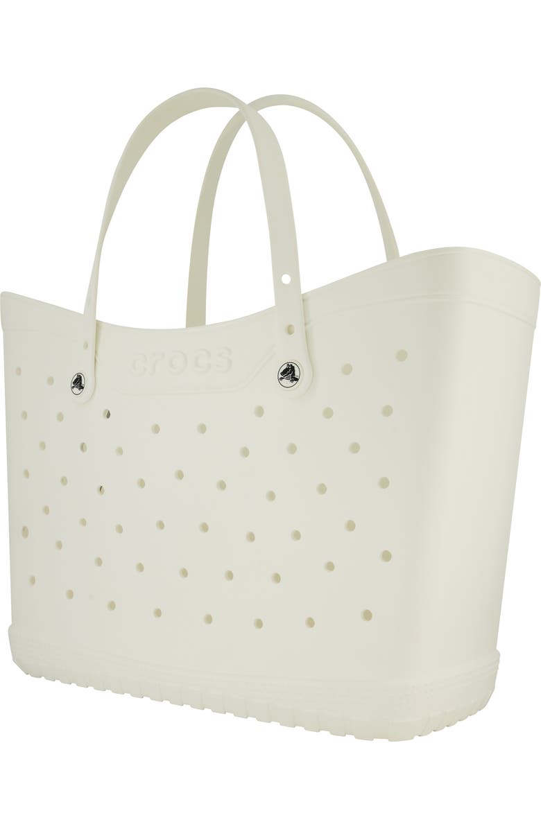 CROCS Large Classic Tote, Alternate, color, White