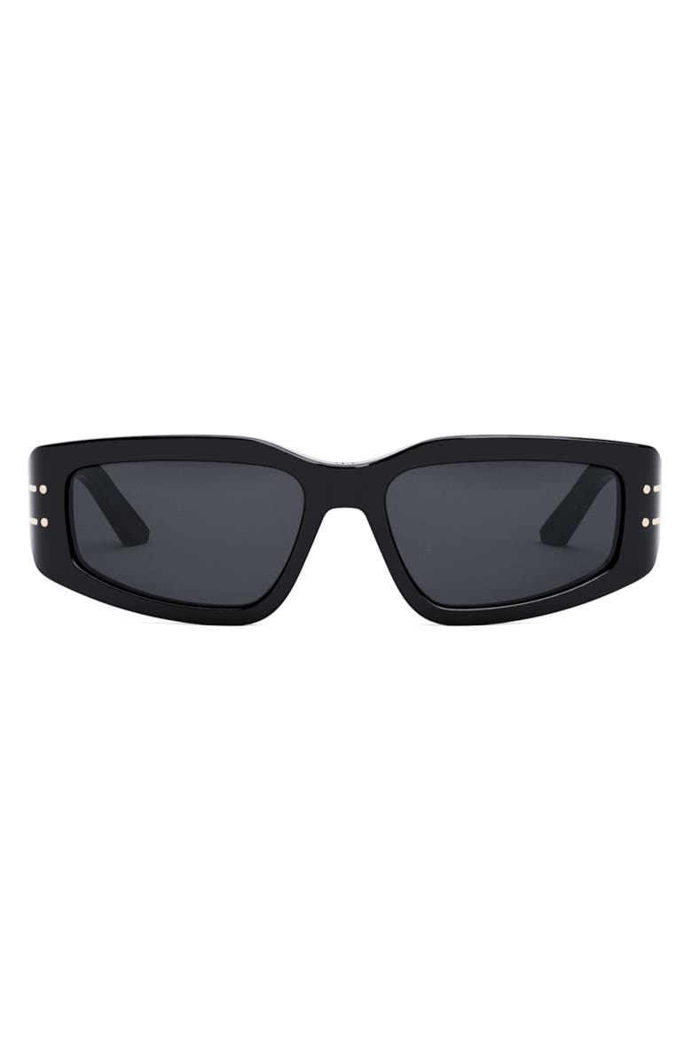 DIOR 'DiorSignature S9U 56mm Geometric Sunglasses, Main, color, 