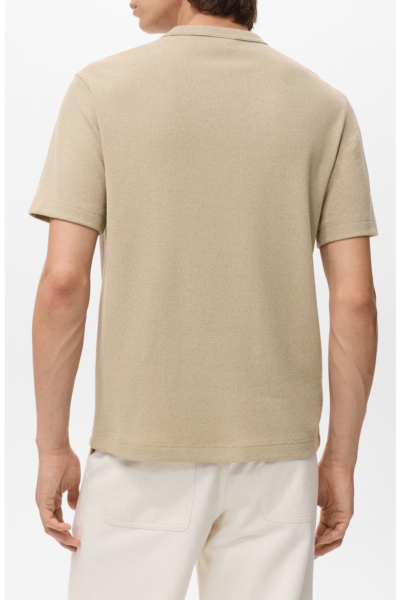 Fine Knit T-Shirt, Alternate, color, BEIGE