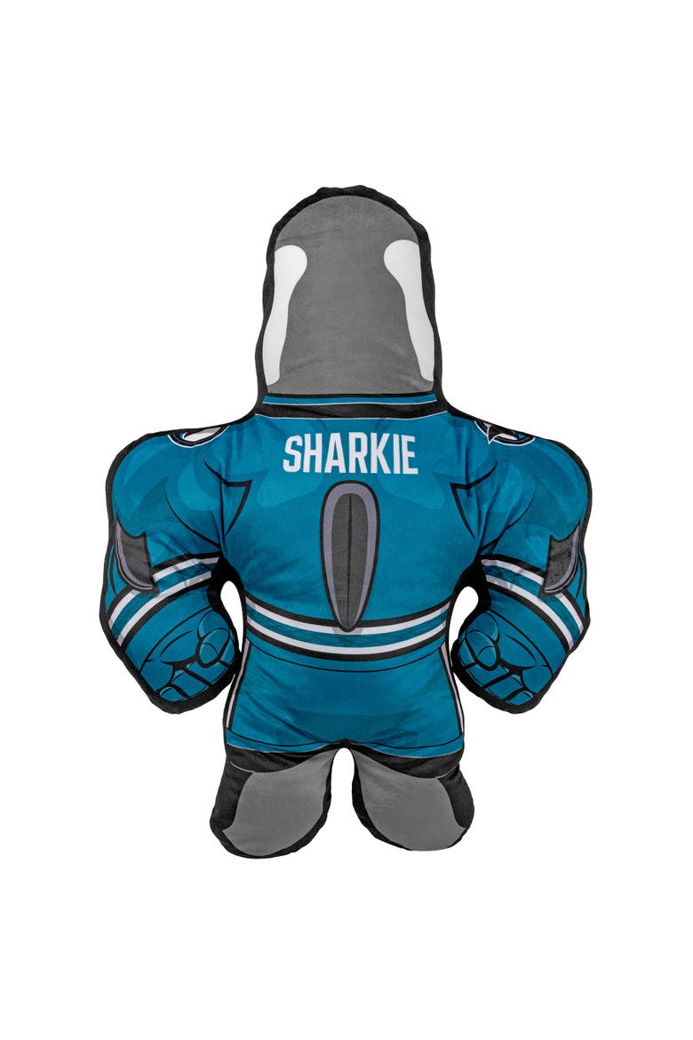 San Jose Sharks Sharkie 24" Mascot Bleacher Buddy, Alternate, color, None