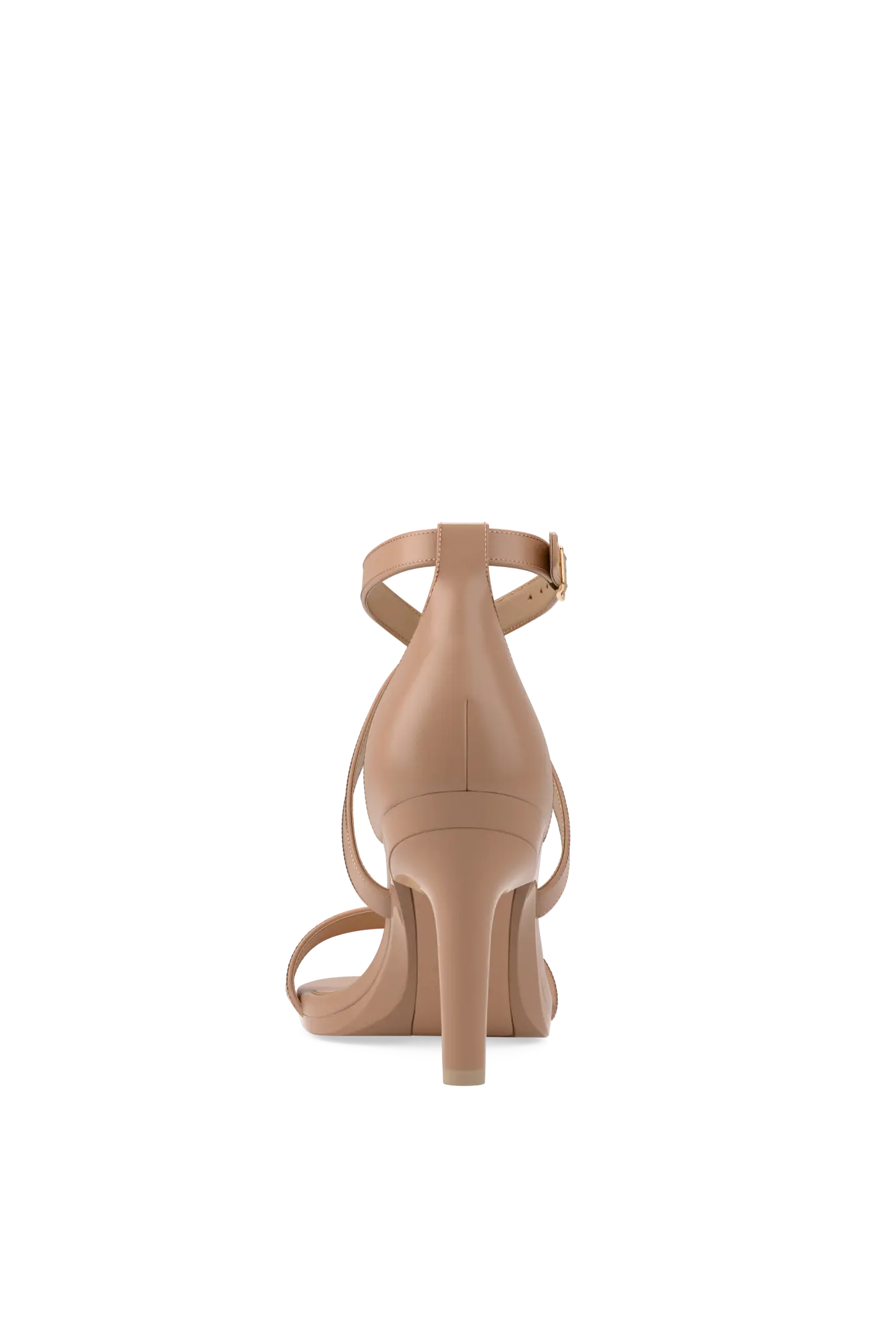 Pashion Footwear The Sandal 4" Stiletto Convertible Heel, Alternate, color, Latte Leather