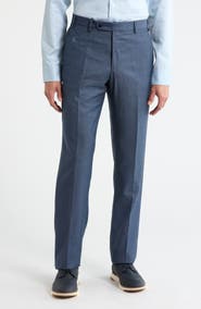 Zanella Devon Wool Straight Leg Pants