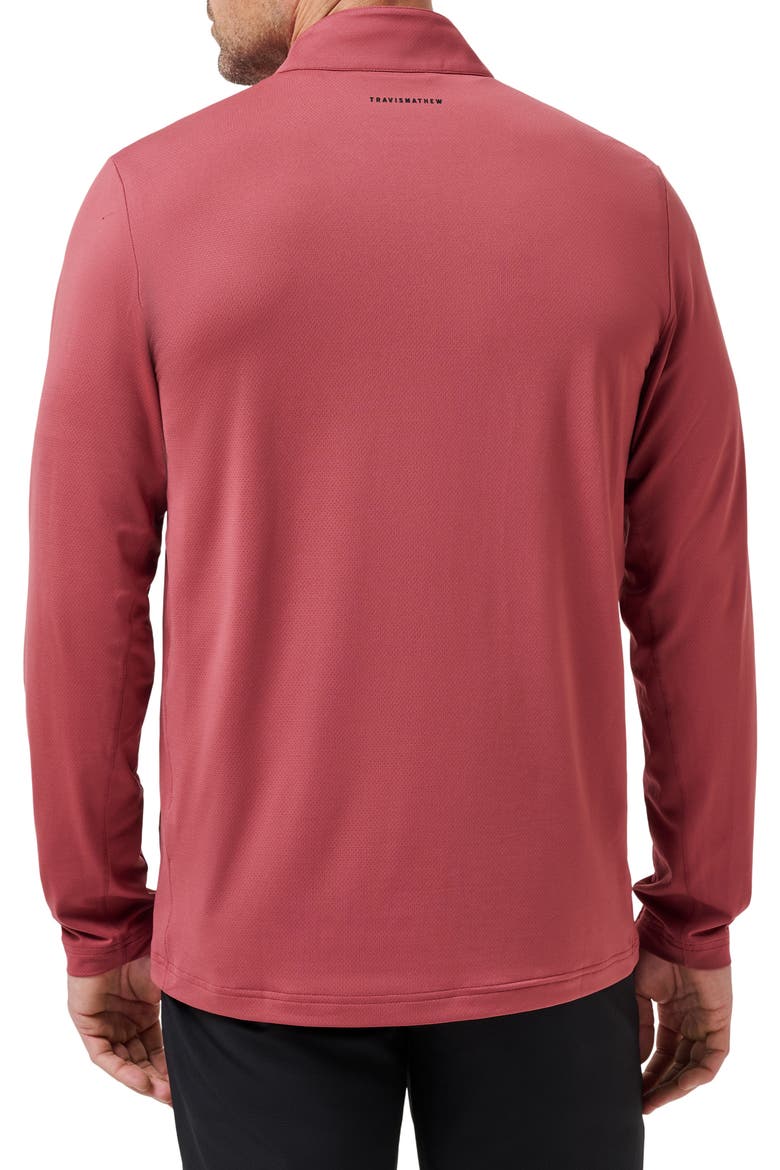 Heater Pro Quarter Zip Pullover, Alternate, color, ROAN ROUGE