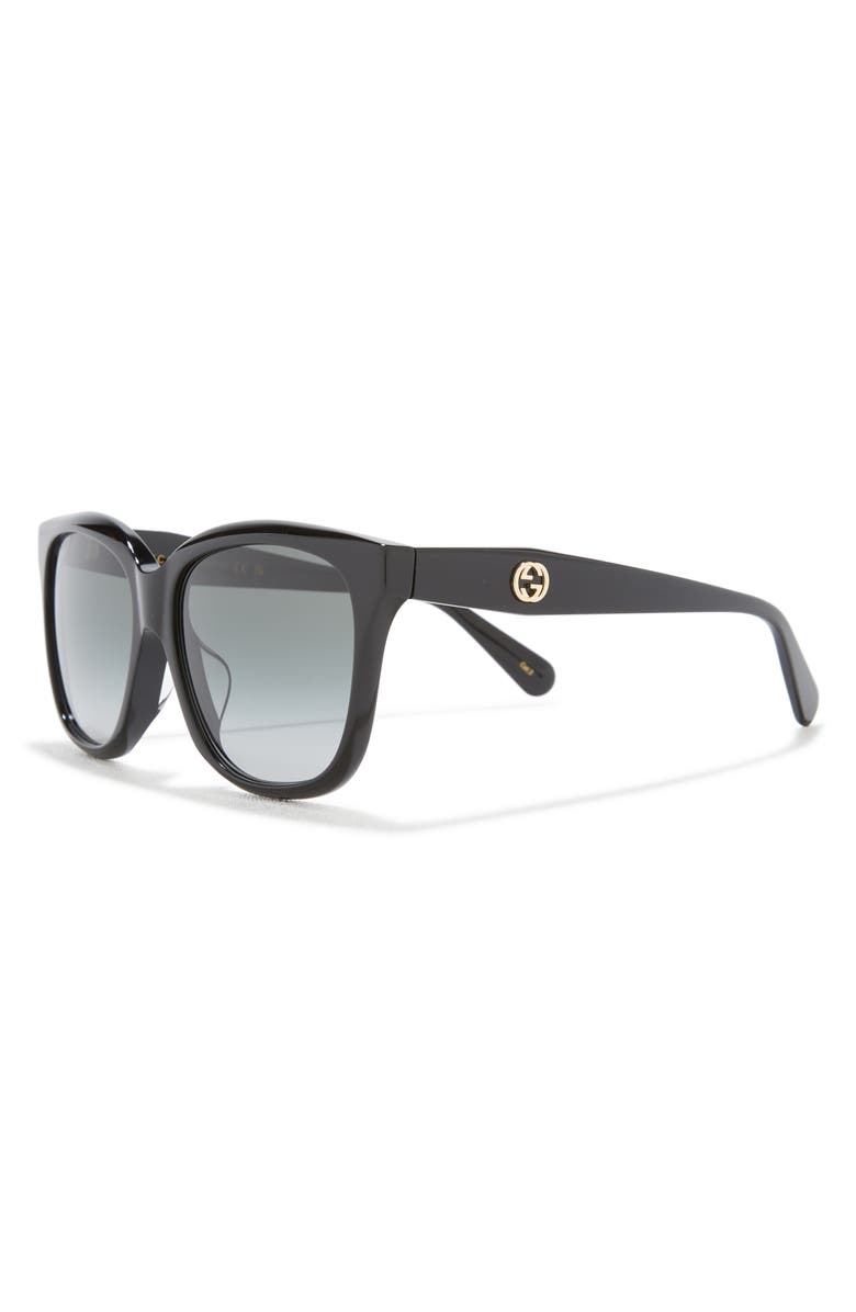 Gucci 56mm Square Sunglasses, Alternate, color,