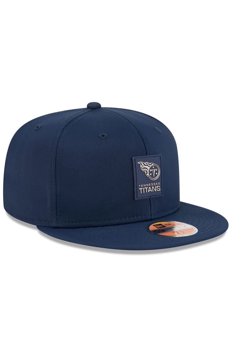 New Era Men's New Era Navy Tennessee Titans 2025 Sideline 59FIFTY Fitted Hat, Alternate, color, Navy